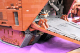 Giant Lego Sandcrawler IMG 9191